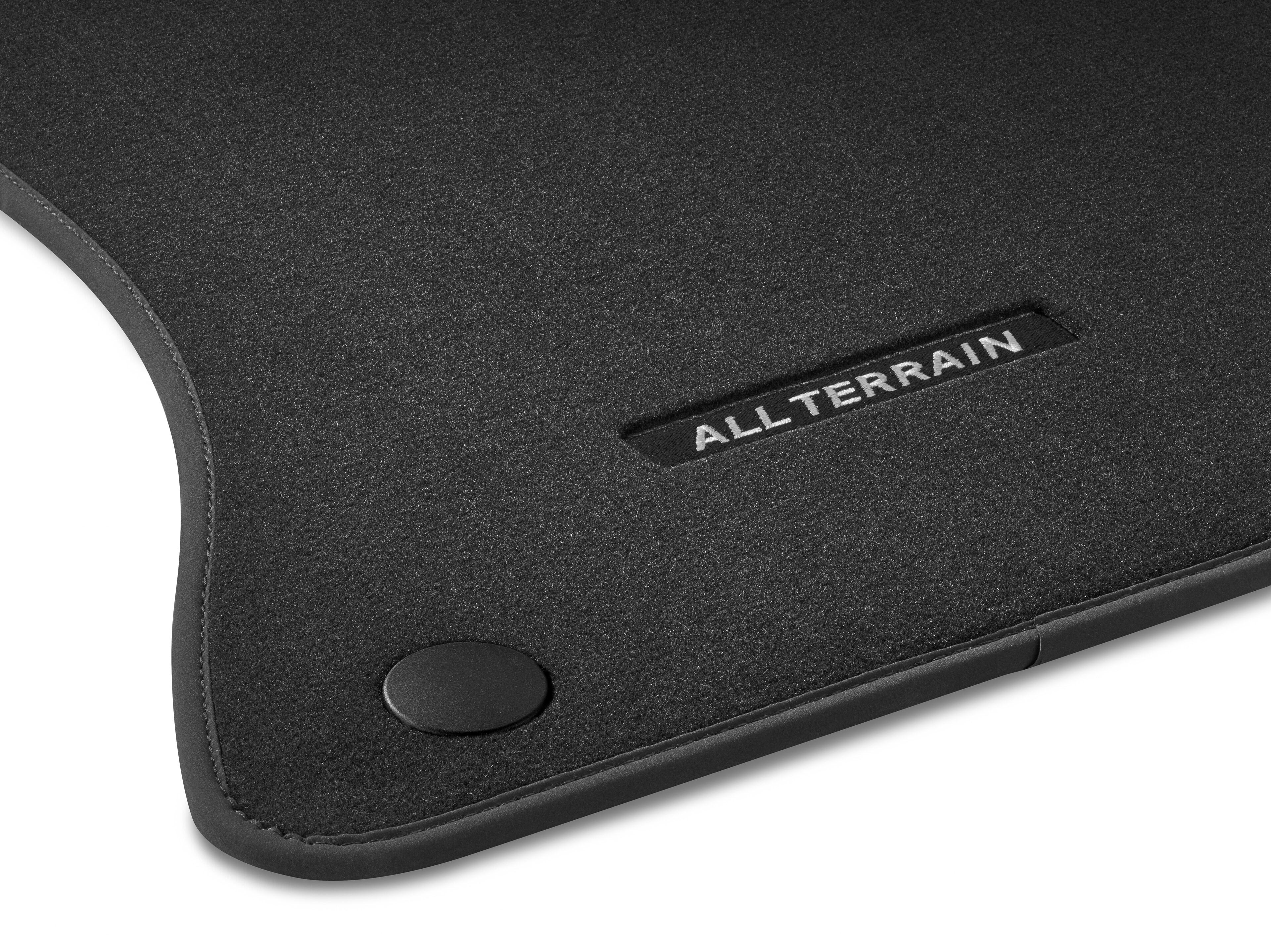 Vloermatten, CLASSIC, Set, Vierdelig, All-terrain - Rechtse besturing, zwart